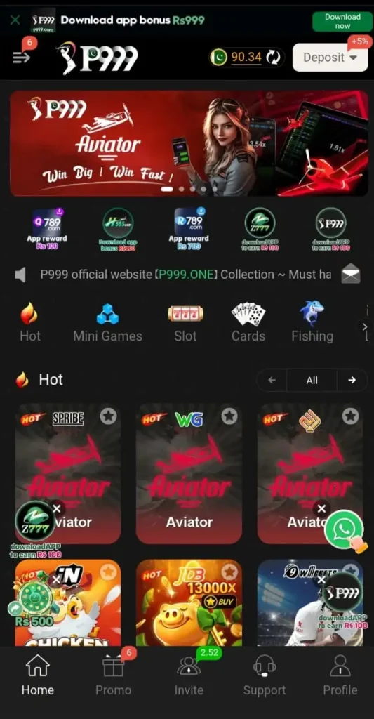 P999 Game