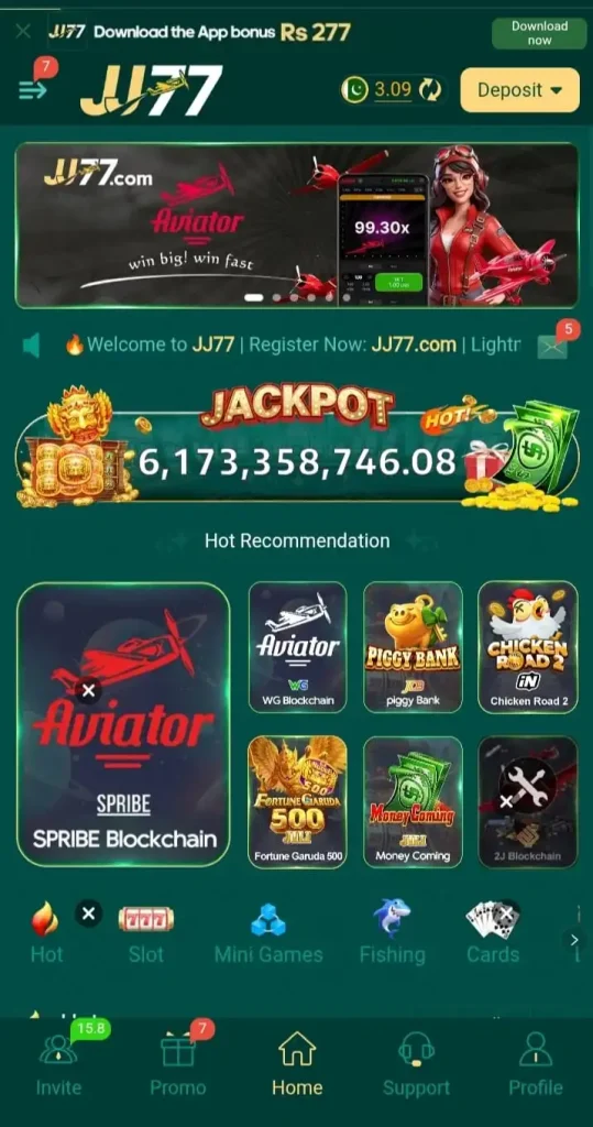 JJ77 Game