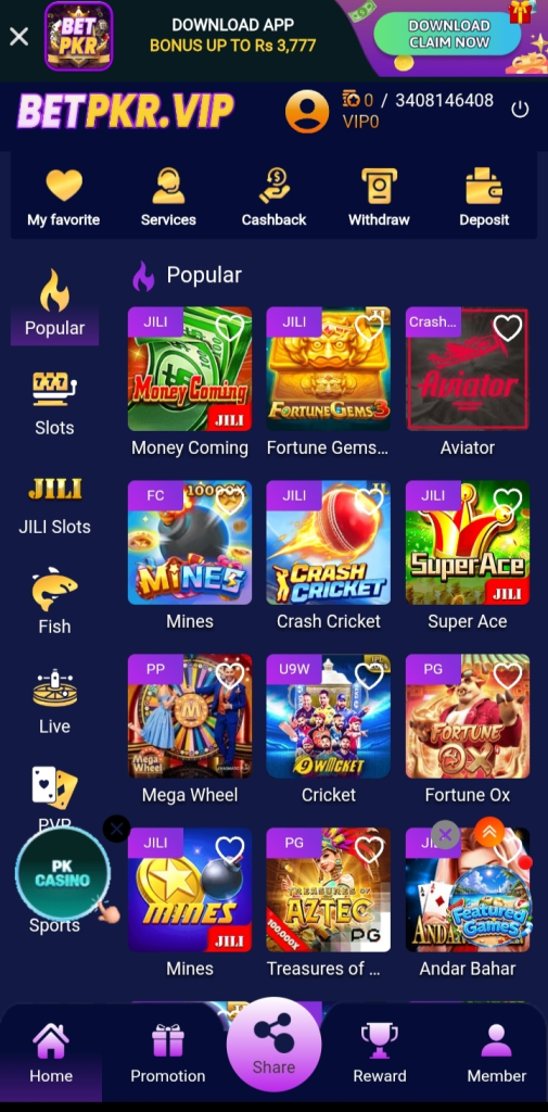 BetPKR Game